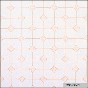 PVC Gypsum Tiles- 238 gold