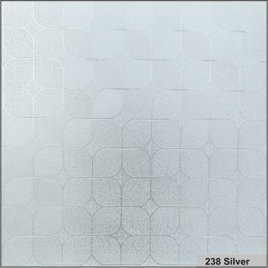 PVC Gypsum Tiles- 238 silver