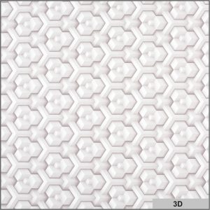 PVC Gypsum Tiles- 3d