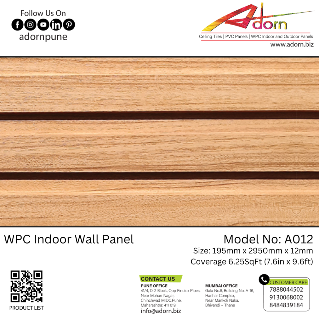Adorn-WPC Wall Panel (WPC) - A012