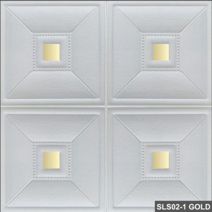 3D Wall Stickers- sls02-1-gold