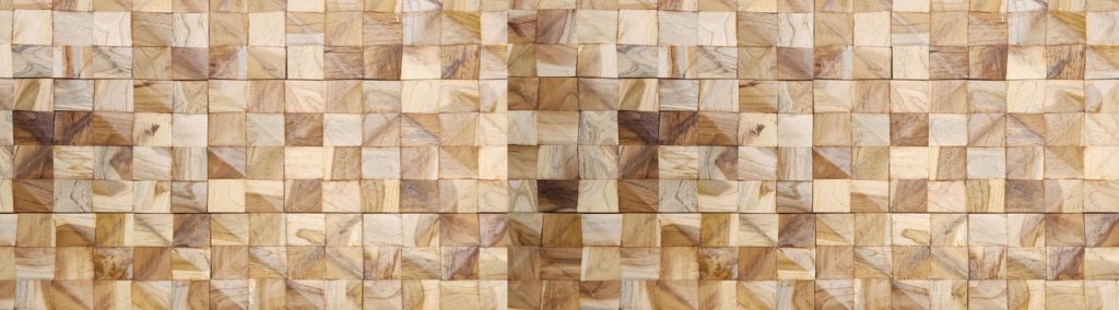 Teak Wood Panel (Model: Diamond)