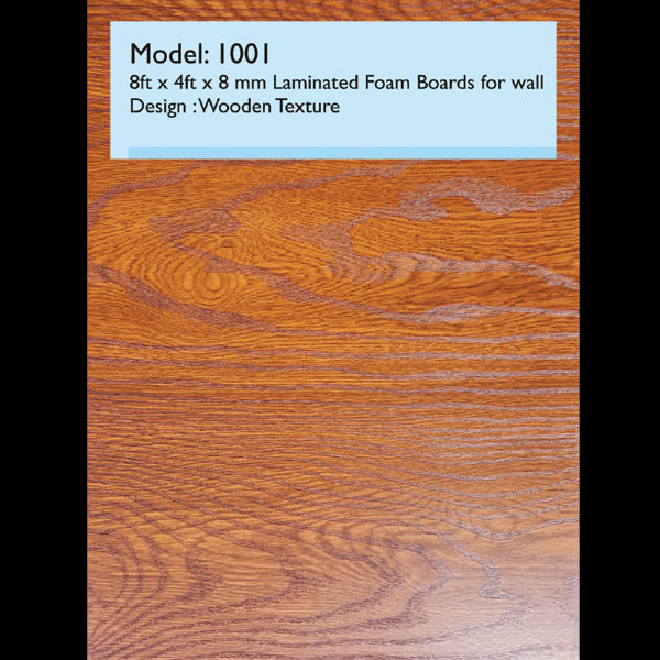 PVC LAMINATED FOAM BOARD- 1001(Wooden Texture) - Adorn PVC Panels & UV ...