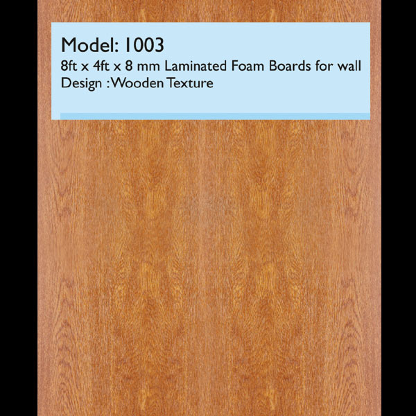 PVC LAMINATED FOAM BOARD- 1003(Wooden Texture) - Adorn PVC Panels & UV ...