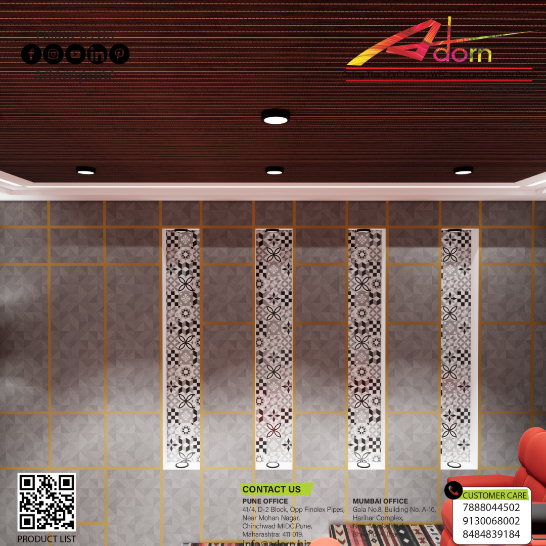 Adorn-WPC- Perforated Wall Panel – A030