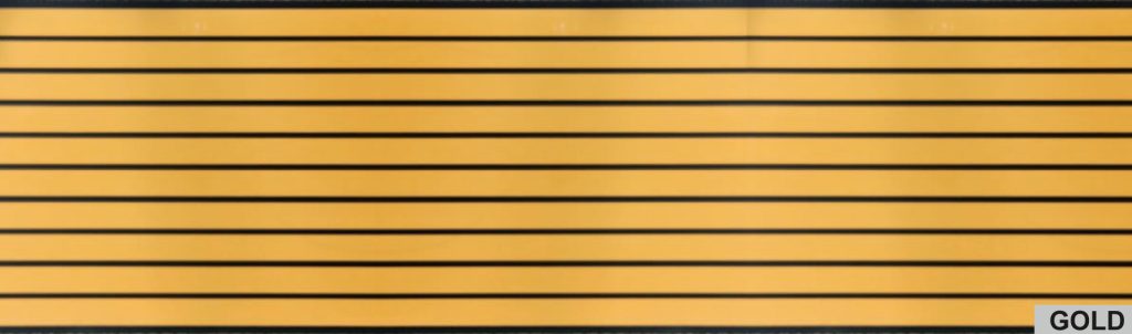 PVC Fluted Indoor Paneling- GOLD