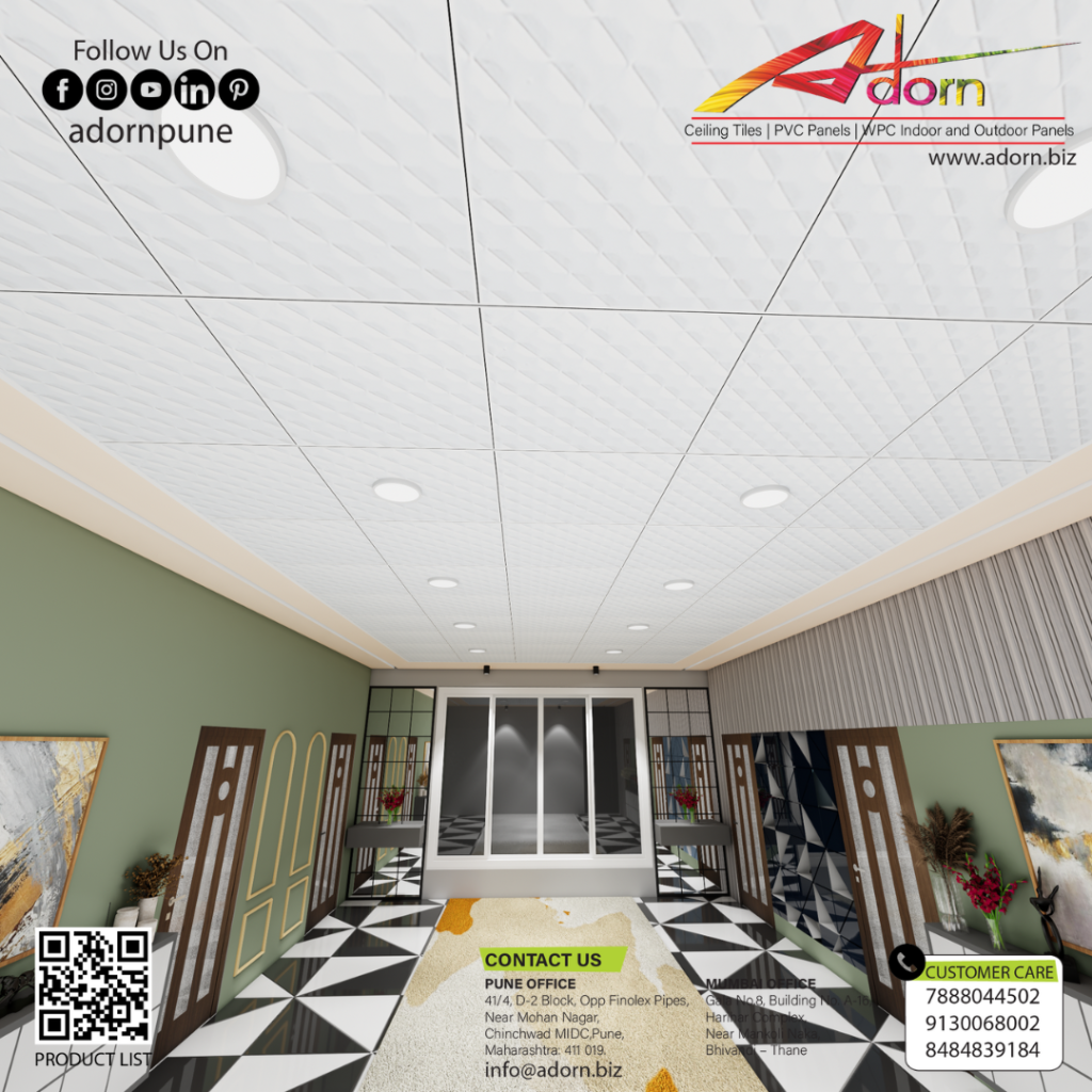 Adorn- Ceiling Tiles - Diamond