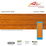 Adorn Soffit Panel - Cherry - www.adorn.biz