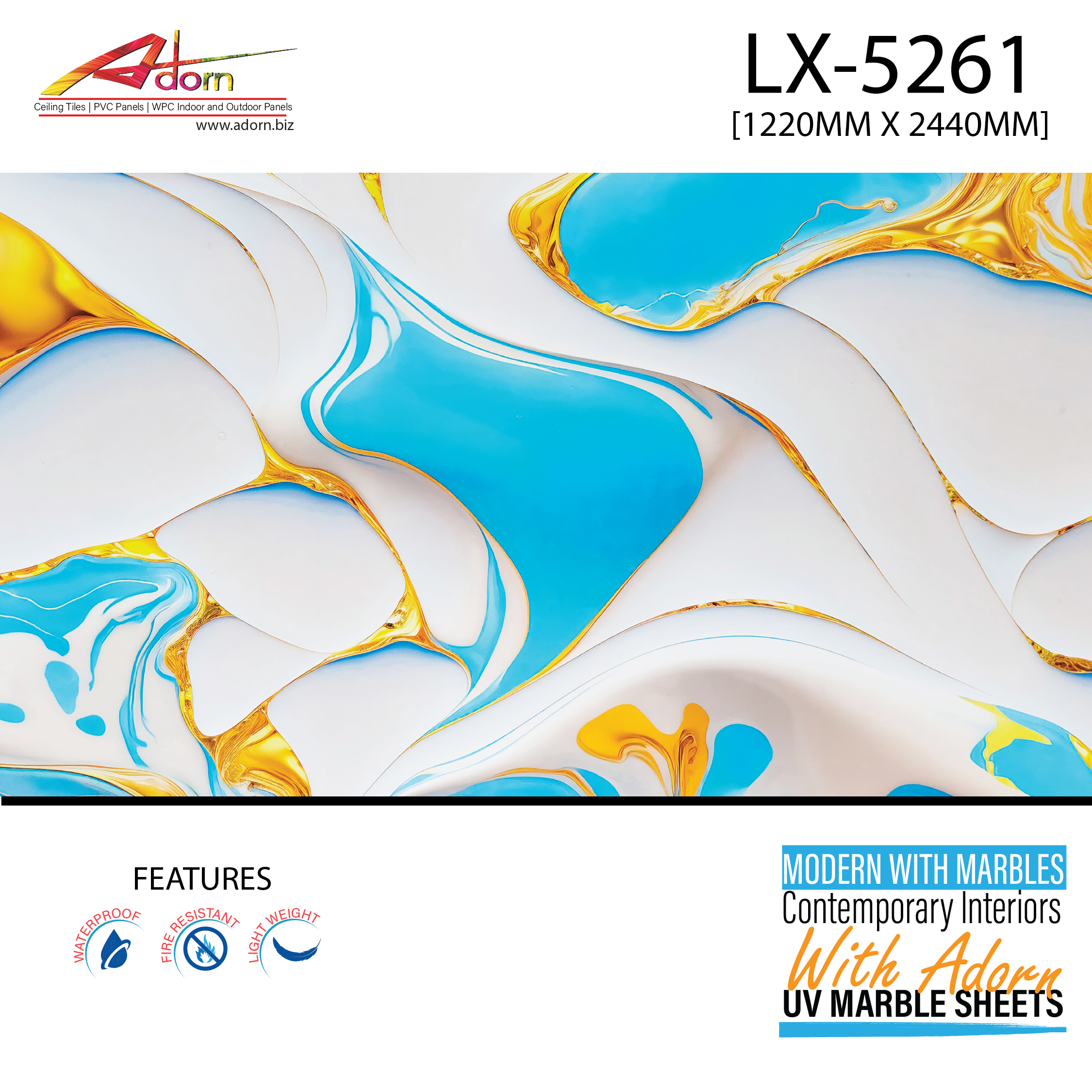 High gloss UV marble sheet Pune, UV marble panel Pune, UV marble sheet dealer Pune, Waterproof UV marble sheet Pune, Designer UV marble sheet Pune, UV marble sheet wholesale Pune