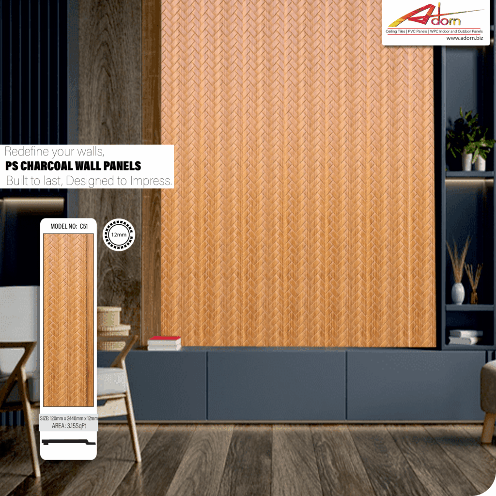 PS Charcoal Wall Panels – Elevate Your Interiors with Premium Quality