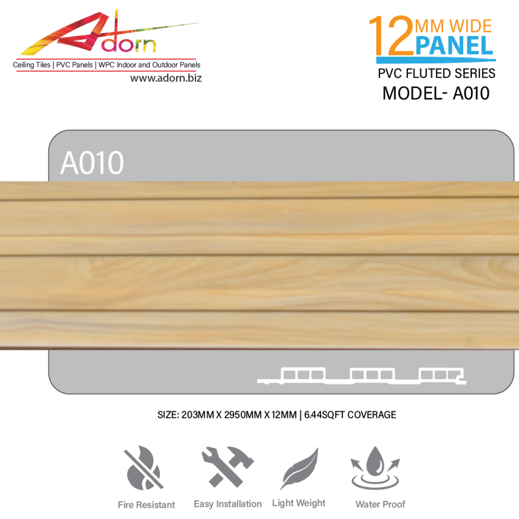 Using Adorn WPC Panel A010 for a studio apartment.