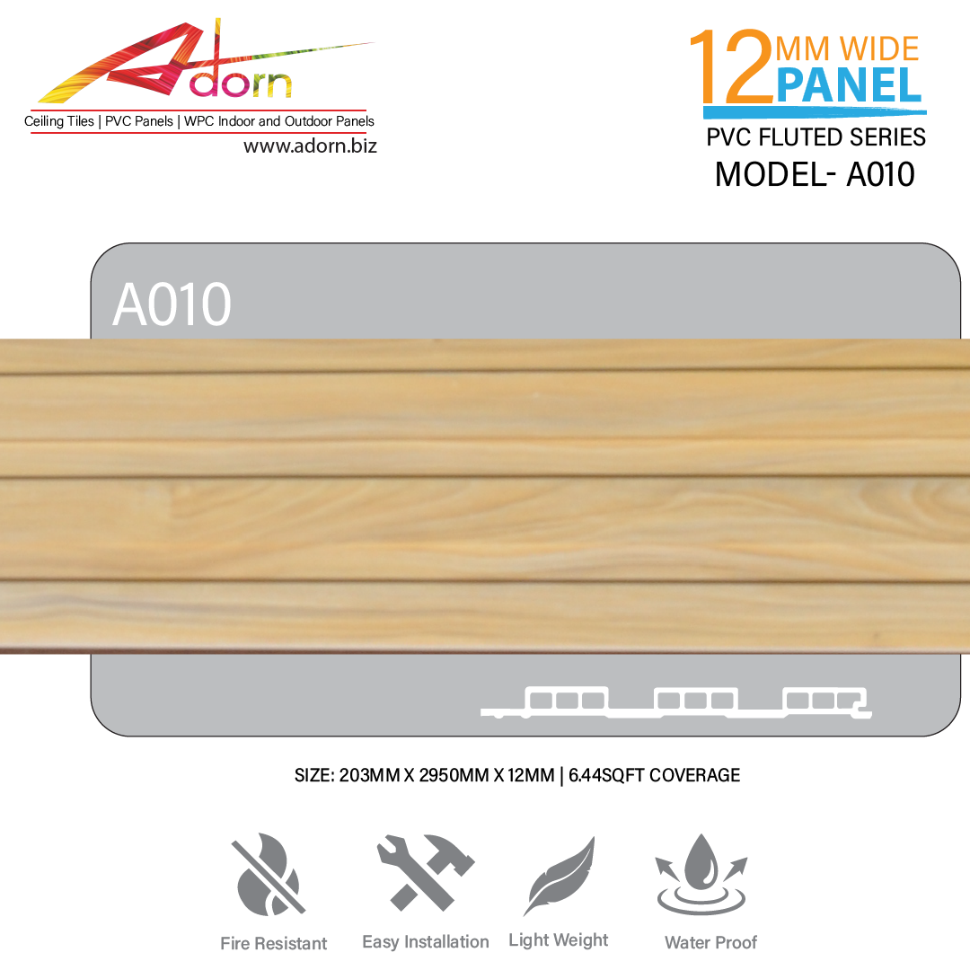 Using Adorn WPC Panel A010 for a studio apartment.
