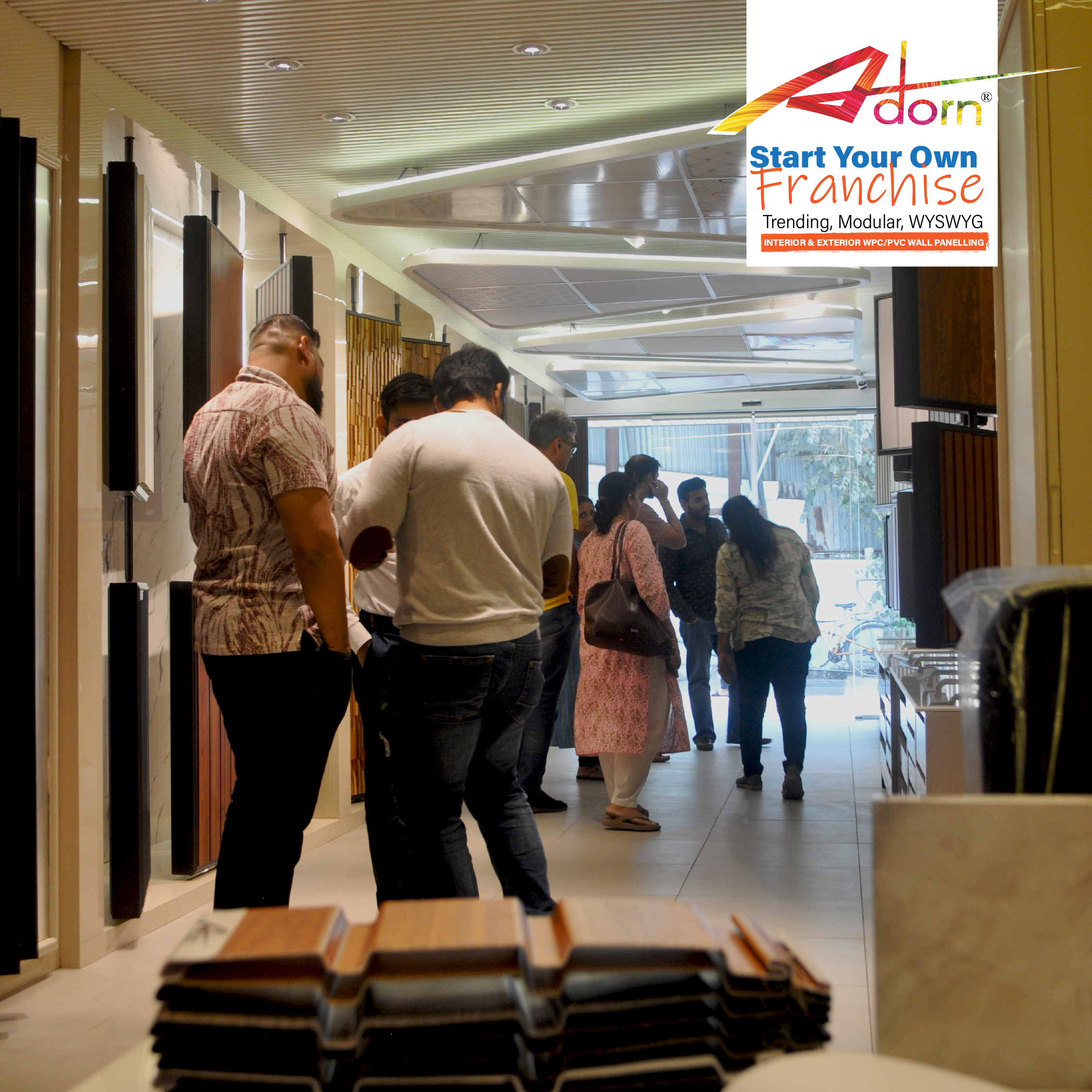 wall panel business franchise experience center showroom. wall panel business franchise experience center showroom interior display